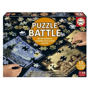 Comparateur de prix : Educa PUZZLE BATTLE 12 x 42 pièces : ART