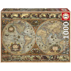Educa Puzzle 1000 pièces : ORBIS TERRARUM pas cher