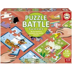 Educa PUZZLE BATTLE 16 x 9 pièces : FANTASY