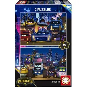 Educa Set de 2 Batwheels pas cher