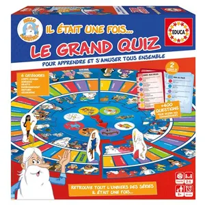 Educa Il était une fois... Le Grand Quiz jeu familial 2 6 joueurs 8+ pas cher