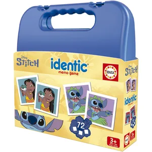 EDUCA Pexeso en étui Stitch 72 cartes pas cher
