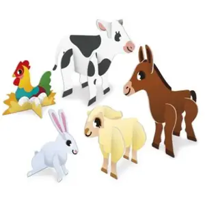 Mon premier 3D puzzle 19 pièces : Ferme Educa-20433