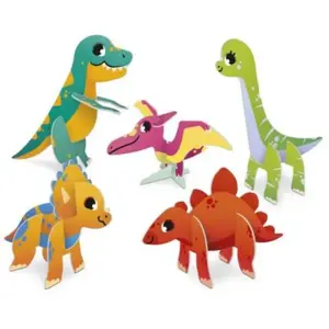 Mon premier 3D puzzle 18 pièces : Dinosaures Educa-20434 pas cher