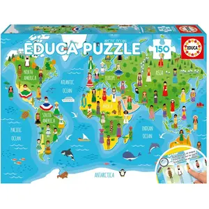 Educa Pièces XXL - Filles du Monde pas cher