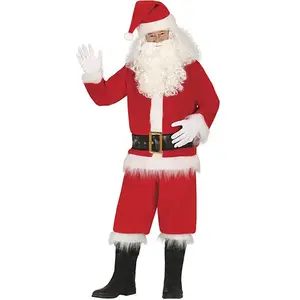 Guirma Costume De Père Noël De Luxe Pour Homme