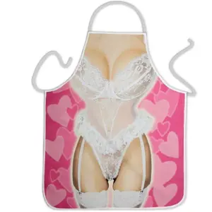 Comparateur de prix : Tablier de cuisine sexy - diablo picante - polyester - illustrations amusantes - confortable - lavable