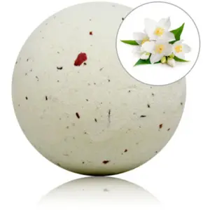 Bombe de bain parfumée au jasmin et aux pétales de rose pas cher