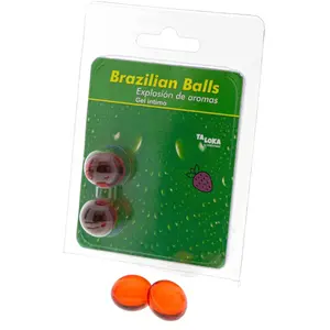 Comparateur de prix : Diverty Sex Taloka Brazilian Balls Intimate Gel Strawberry 2uds
