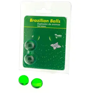 Comparateur de prix : Diverty Sex Taloka Brazilian Balls Intimate Gel Mint 2uds