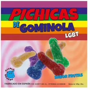 Fruits de Pénis Gummy Sucre LGBT PRIDE pour Fêtes et CadeauxVendu parplaisir-up