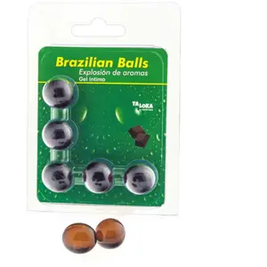 Diverty Sex Taloka Brazilian Balls Intimate Gel Chocolate 5udsVendu pardocmorris