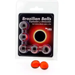 Comparateur de prix : Diverty Sex Taloka Brazilian Balls Hot & Cold Effect Exciting Gel 5uds