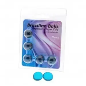 Diverty Sex Taloka Brazilian Balls Hot & Cold Exciting Gel 5uds pas cher