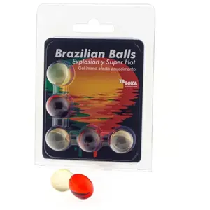 Comparateur de prix : Diverty Sex Taloka Brazilian Balls Exciting Gel Super Hot Effect 5uds