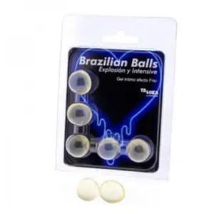 TALOKA Boules Brésiliennes Gel Excitant Effet Froid et Vibration pas cher