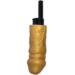 Lighter Barbecue Pénis Doré   Accessoire Fun et Épicé pour Vos Fêtes pas cher
