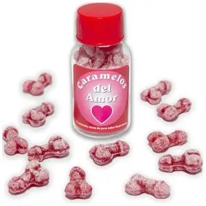 Comparateur de prix : DIVERTY SEX BOTE DE 12 CARAMELOS DE PITO DEL AMOR DE SABOR FRESA-CEREZA