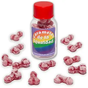 Diablo Picante - 12 Bonbons Égalité De Forme De Pénis Fraise-Cerise pas cher