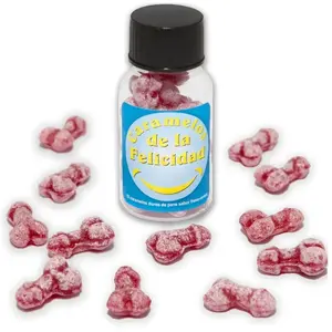 Comparateur de prix : DIVERTY SEX BOTE DE 12 CARAMELOS DE PITO DE LA FELICIDAD DE SABOR FRESA-CEREZA