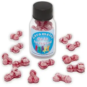 Comparateur de prix : Bonbons Forme Pénis Fraise-Cerise, 12 Pièces - DIVERTY SEX