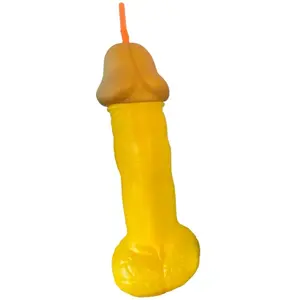 Comparateur de prix : Coupe Pénis en Plastique Jaune pour Fêtes et Jeux Érotiques - Jaune