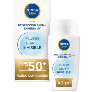 Nivea Sun Invisible Fluide Quotidien SPF50 + Liposan SPF50 Pack 2 pièces pas cher
