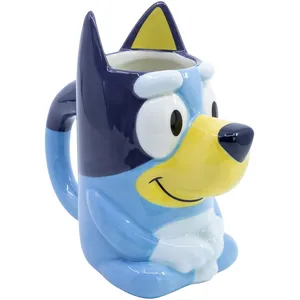 Stor Bluey Tasse en céramique en forme 3D de 190 ml dans une boîte cadeau pas cher