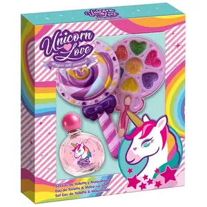 Comparateur de prix : Cartoon Licorne - Coffret Eau De Toilette + Palette De Maquillage Vaporisateur 50 Ml