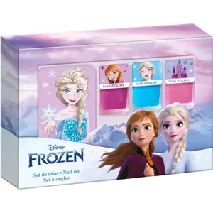 Disney Frozen Nail Set kit de vernis à ongles pour enfant 3y+ Pink, Blue, Pink 3x4.5 ml pas cher