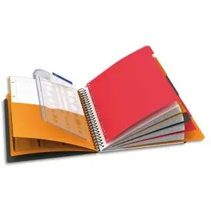 Elba OXFORD Cahier "MANAGERBOOK" A4+ 90g PP + 5 intercalaires