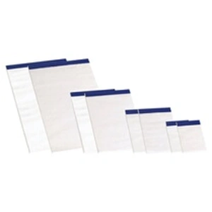 GENERIQUE LOT de 10 Enri Bloc-notes agrafé sans couverture A6 4 x 4 80 feuilles - Format A6 compact - Sans couverture pour plus de commodité - Agrafé pour plus pas cher