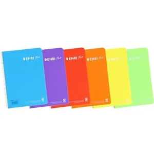 Cahier Enri Couverture Souple 80 Feuilles Quart (5 Unités) pas cher