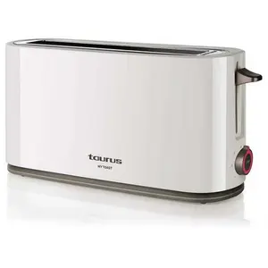 Comparateur de prix : Grille-pain TAURUS Mytoast - Fente extra longue - 7 niveaux - 1000W - Blanc
