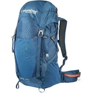 Sac à dos randonnée - Columbus - Atna 35L - Ventilation optimale - Housse pluie incluse - Bleu pas cher