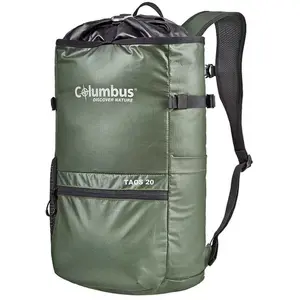 COLUMBUS - Taos 20. Sac à Dos Urbain de 20 Litres. Kaki. Usage Unisexe. pas cher