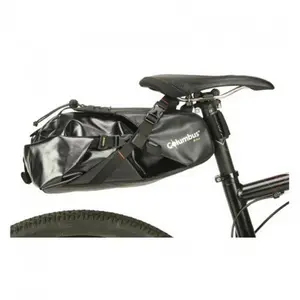 Comparateur de prix : Sacoche de selle étanche avec harnais 8 litres Columbus - noir - 8 l
