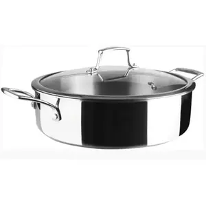 Casserole plat round Lacor Trichef 5 L