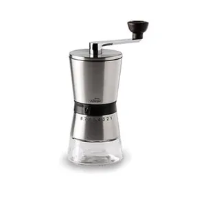 Comparateur de prix : Lacor - Moulin Manuel En Inox - 8 Broyages - Transparent