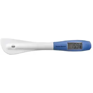 Lacor 62500 Spatule en Silicone avec Thermomètre Sonde, Silver pas cher
