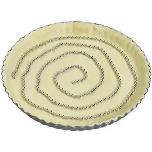 Comparateur de prix : Chaîne bille pour fond de tarte 32 cm en inox Lacor