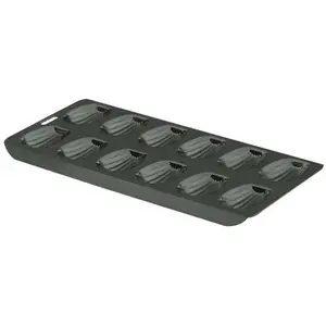 Comparateur de prix : Lacor 68000 Plaque à Madeleine 12 Alvéoles Non Adhérent, Noir