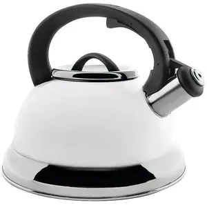 Comparateur de prix : Lacor Lacor 68643 Bouilloire Sifflante Inox Blanc