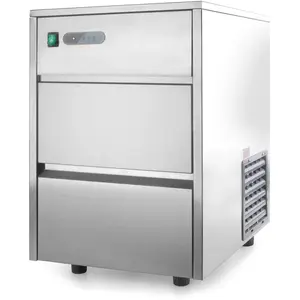 LACOR 69320- Machine à glaçons Pro, 4 kg, acier inoxydable pas cher