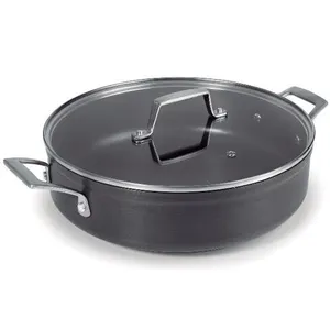 LACOR Sautoir 28 cm avec couvercle Anodized pas cher