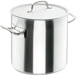 Comparateur de prix : Marmite traiteur inox avec couvercle Chef Classic 32 cm Lacor