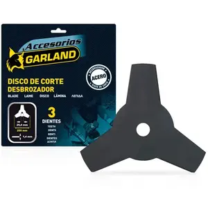Comparateur de prix : Garland - S.Of. Lame 3d Pour Débroussailleuse 255x25,4x1,4mm 7100255143