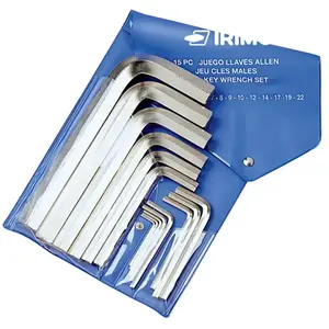 Comparateur de prix : Irimo Jeu De Clés Allen Nickel-plated Hex S 1/8-1/2´´ 9 Pièces