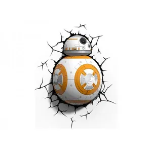 Lampe décorative 3D BB-8 Star Wars Episode VII 35 cm pas cher