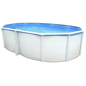 TOI - Piscine hors-sol acier ibiza ovale 550X366X132cm filtre à sable